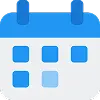 Calendar blue